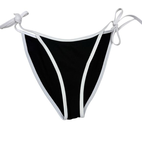 Shade & Shore Other - Shade & Shore Black and White Bikini Bottom